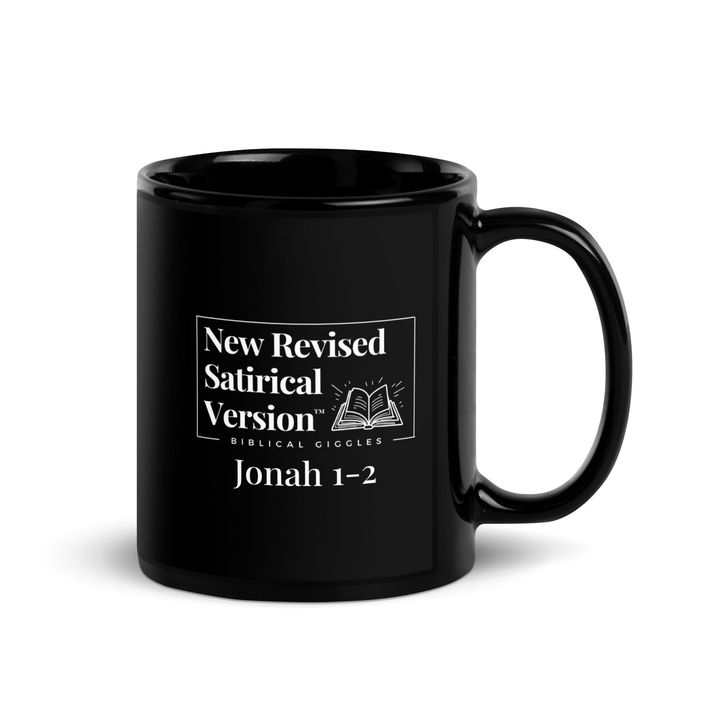 Black Glossy Mug | Whale Taxi