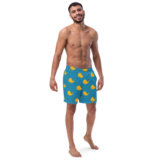 Whale Taxi | New Revised Satirical Version | Men's swim trunks