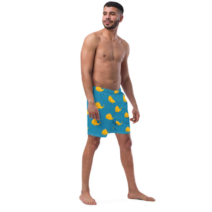 Whale Taxi | New Revised Satirical Version | Men's swim trunks