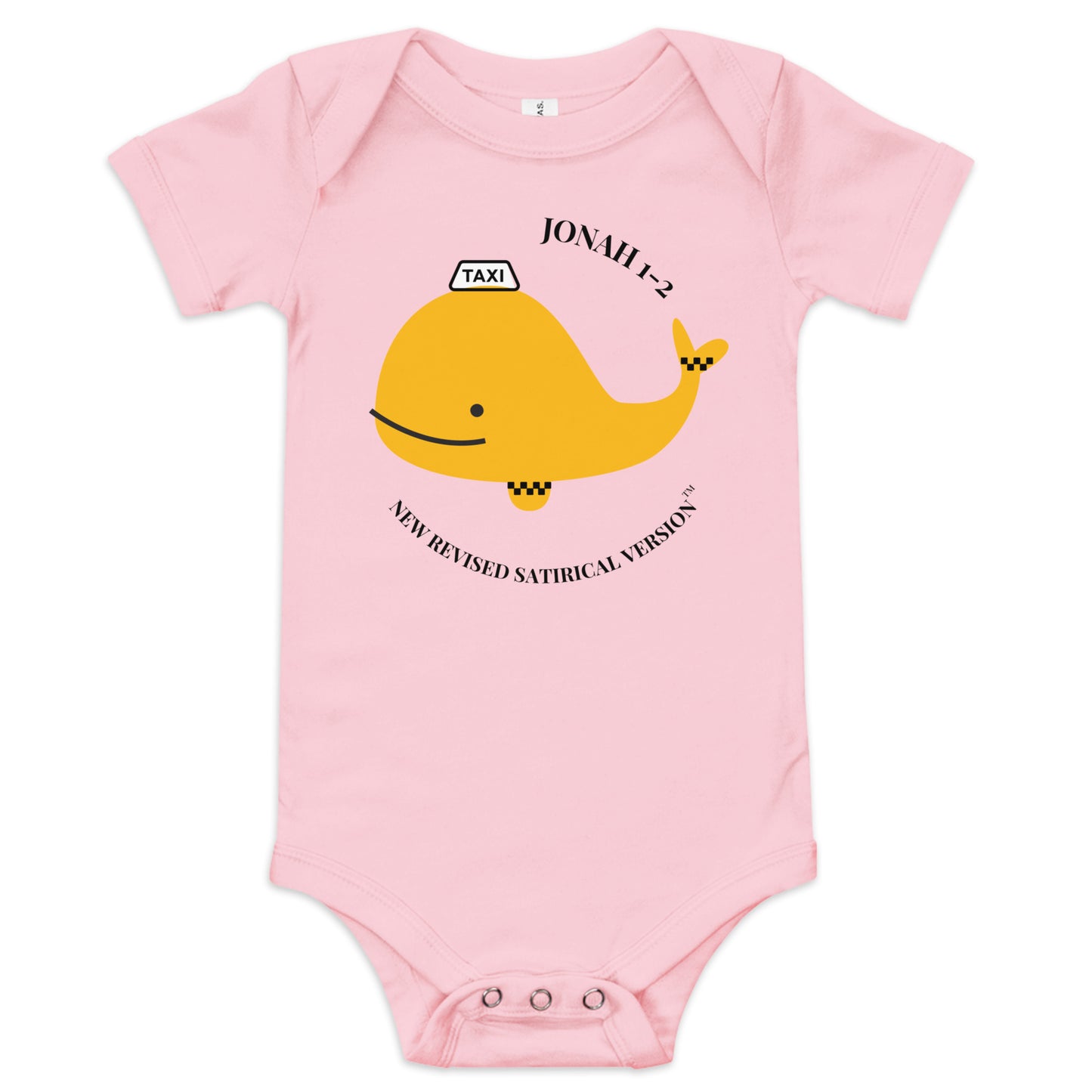 Whale Taxi | New Revised Satirical Version | Baby Short Sleeve One Piece