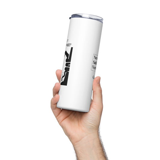 Gluten-Free Eve | New Revised Satirical Version | Stainless steel tumbler