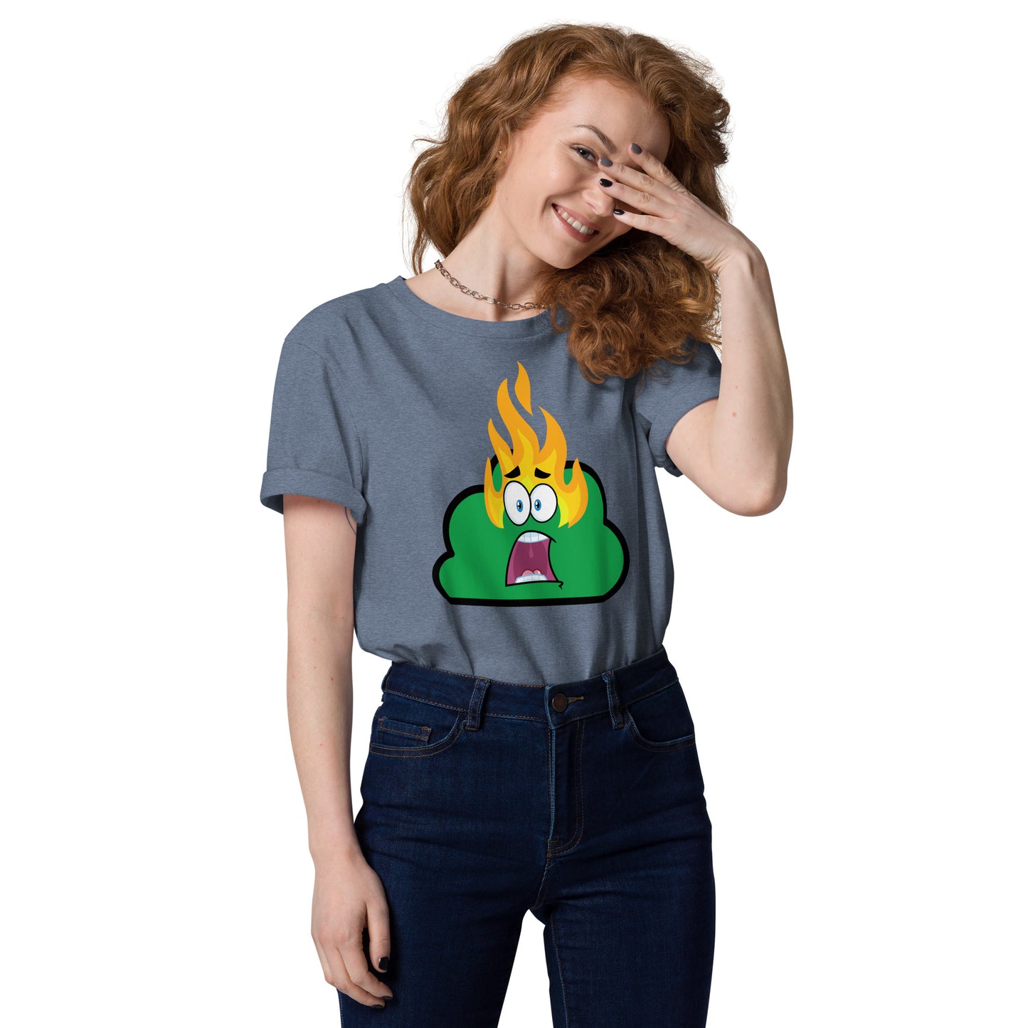 Burning Bush | New Revised Satirical Version | Unisex organic cotton t-shirt