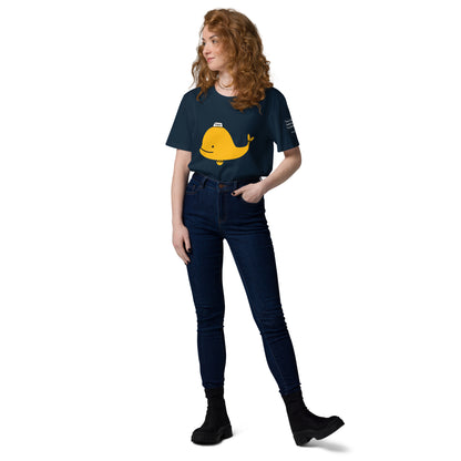 Whale Taxi | New Revised Satirical Version | Unisex organic cotton t-shirt