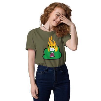 Burning Bush | New Revised Satirical Version | Unisex organic cotton t-shirt