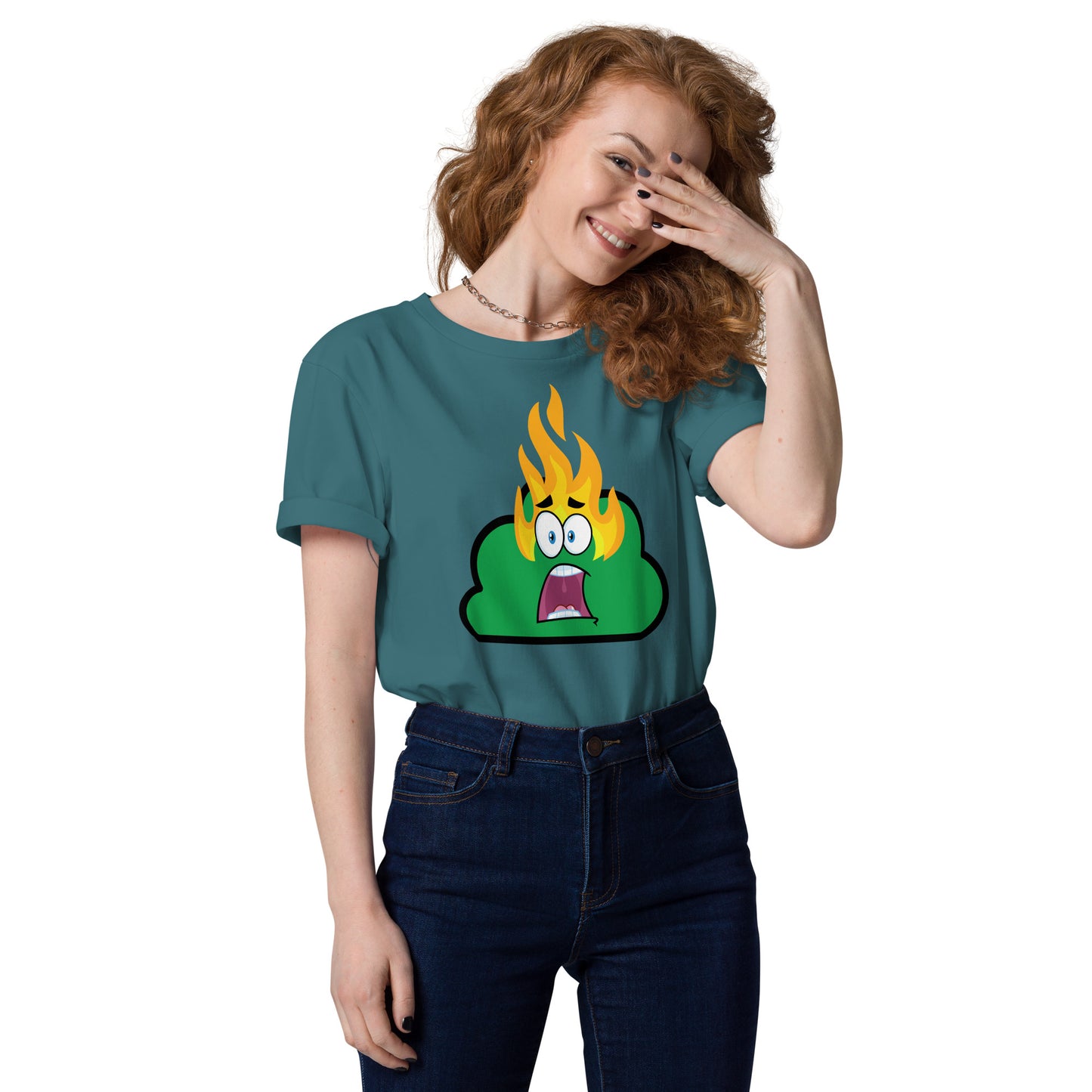 Burning Bush | New Revised Satirical Version | Unisex organic cotton t-shirt