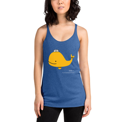 Whale Taxi | New Revised Satirical Version | Women's Racerback Tank